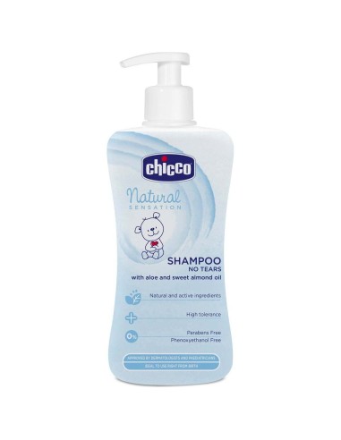 Chicco Natural Sensation Champú Sin Lágrimas, 300 Ml