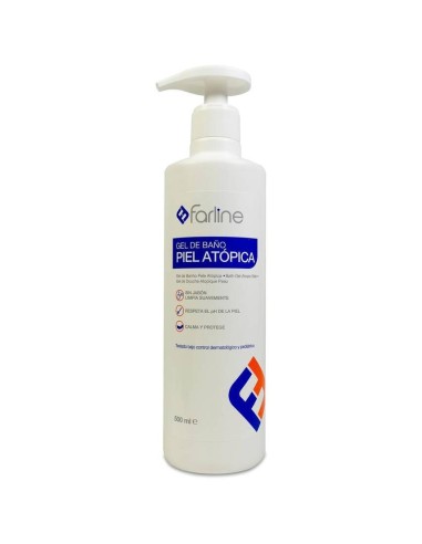Farline Gel De Baño Piel Atópica, 500 Ml 2