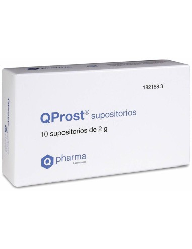 Qprost Supositorios 10 Supos