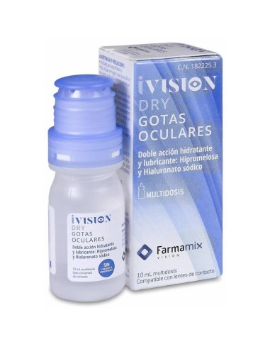Ivision Dry Gotas Oculares, 10 Ml