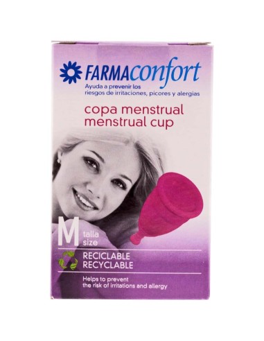 Farmaconfort Copa Menstrual Tamaño Mediano, 1 Ud 2