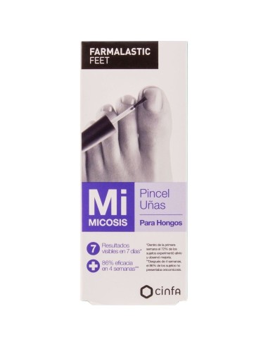 Farmalastic Micosis Pincel De Uñas Para Hongos, 4 Ml 2