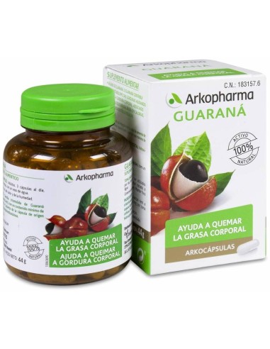 Arkopharma Arkocápsulas Guaraná, 84 Cápsulas