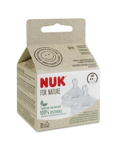 Nuk Tetina Silicona Anticolico Nature Sense 1 M 2 Tetinas