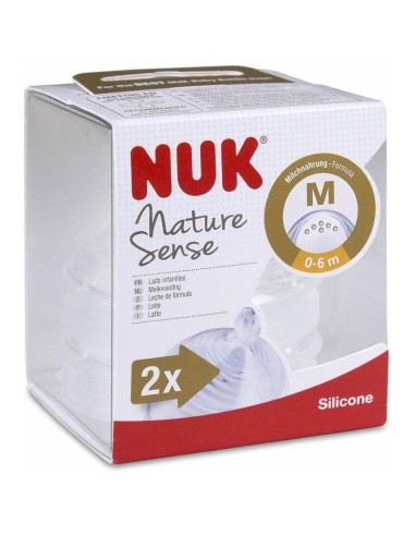 Nuk Tetina Silicona Anticolico Nature Sense 1 M 2 Tetinas 2