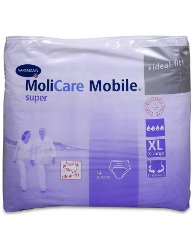 Molicare Mobile Súper Xl, 14 Uds