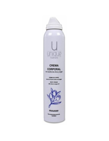 Unique Crema Corporal Con Aceite De Oliva + Argan 200Ml