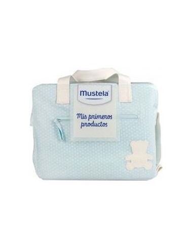 Mustela Bolsa Mis Primeros Productos Azul, 1 Ud