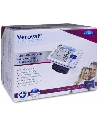 Veroval Tensión Arterial Tensiómetro Muñeca