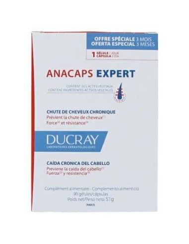 Ducray Anacaps Progressiv, 30 Cápsulas 2