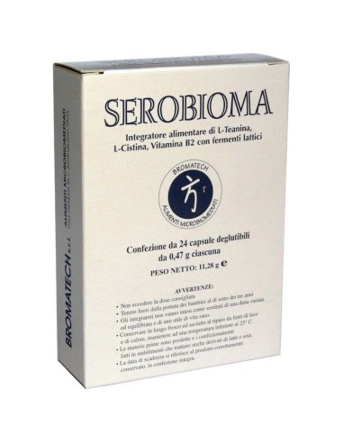 Nutribiótica Bromatech Serobioma, 24 Cápsulas