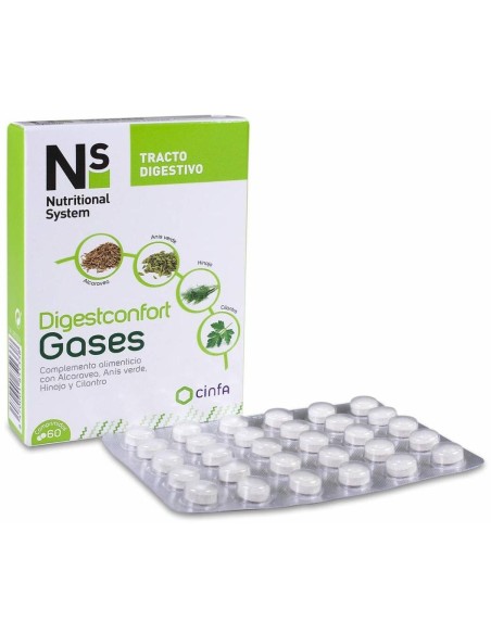Ns Digestconfort Gases, 60 Comprimidos