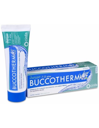 Buccotherm Gel Dentífrico Junior 7-12 Años, 50 Ml