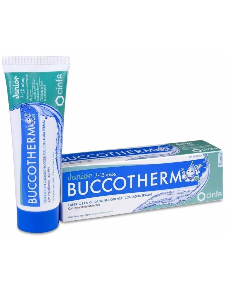 Buccotherm Gel Dentífrico Junior 7-12 Años, 50 Ml