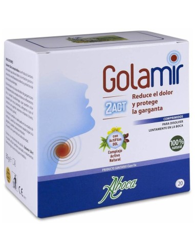Aboca Golamir 2Act, 20 Comprimidos