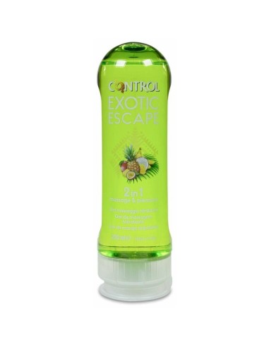 Control Massage %26 Pleasure Gel Exotic Escape, 200 Ml