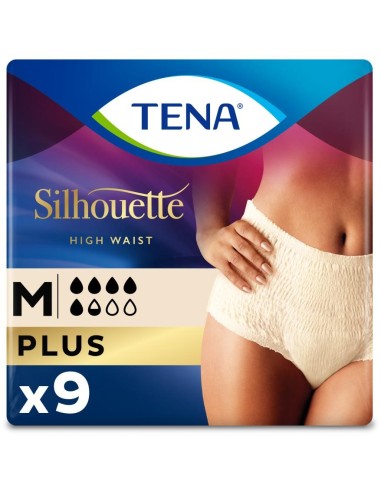 Tena Silhouette Cintura Alta Braga Absorb Inc Orina Dia...