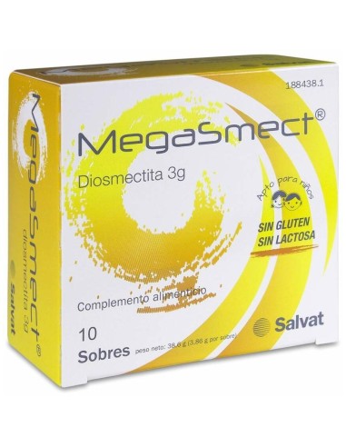 Megasmect Diosmectita 10 Sobres