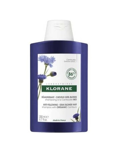 Klorane Champú A La Centaurea Bio 400 Ml