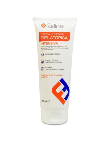 Farline Crema Corporal Piel Atópica Intensiva, 200 Ml