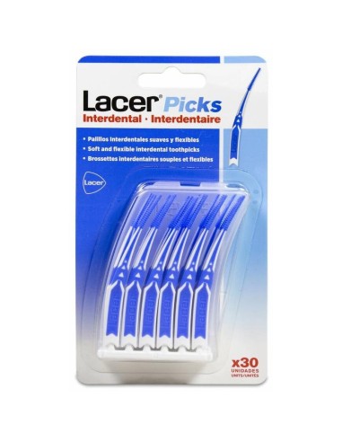 Lacer Picks Interdental, 30 Uds