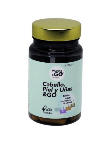 Cabello, Piel Y Uñas %26 Go, 30 Cápsulas
