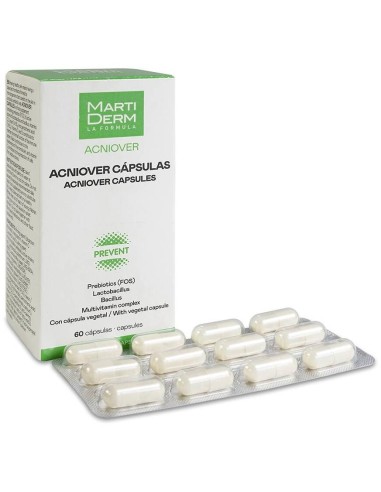 Martiderm Acniover Cápsulas, 60 Uds 2
