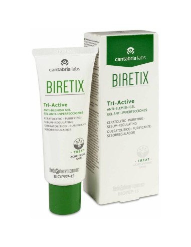 Biretix Tri-Active Gel Anti-Imperfecciones, 50 Ml