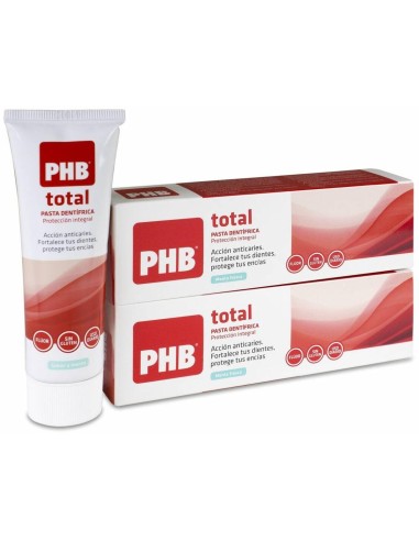 Pack Phb Pasta Dentífrica Total, 2 X 75 Ml