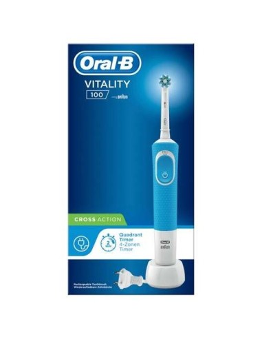 Oral-B Vitality 100 Cross Action Cepillo Eléctrico Azul,... 2