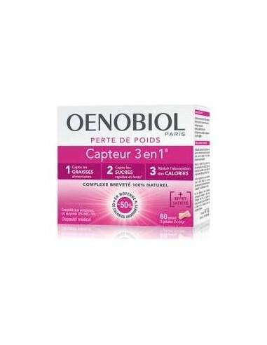 Oenobiol Captador 3 En 1 Plus, 60 Cápsulas
