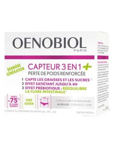Oenobiol Captador 3 En 1 Plus, 60 Cápsulas 2