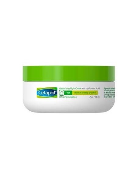 Cetaphil Crema Hidratante Facial De Noche, 48 Ml
