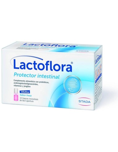 Lactoflora Protector Intestinal Adultos Sabor Fresa 10...