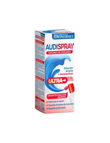 Audispray Ultra Tapones De Cerumen, 20 Ml