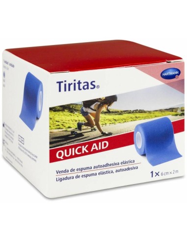 Tiritas Quick Aid 6 Cm X 2 M, 1 Ud