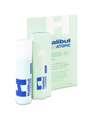 Halibut Cuidatopic Pre-Brote Crema 15Ml