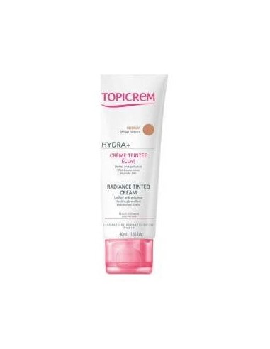 Topicrem Crema Facial Ultahidrantante Color Medio Spf40
