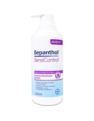 Bepanthol Sensicontrol Crema Emoliente, 400 Ml