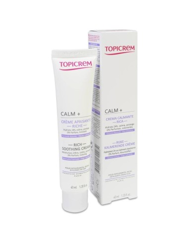 Topicrem Calm+ Crema Calmante Rica 40Ml