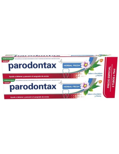 Parodontax Duplo Pasta Herbal Fresh 2X75Ml
