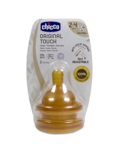 Chicco Original Touch Látex Tetina Regulable A Partir De...