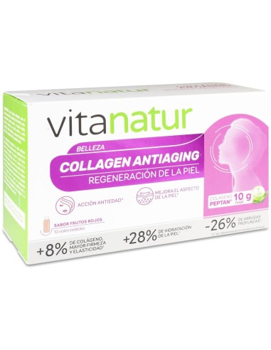 Vitanatur Collagen Antiaging Regeneración De La Piel 10...