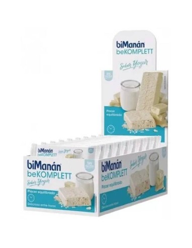 Bimanán Bekomplett Barrita Yogur, 24 Unidades