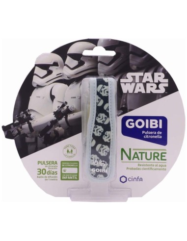 Goibi Pulsera Citronella Star Wars Stormtrooper, 1 Unidad