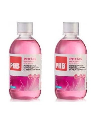 Duplo Phb Encías Enjuague Bucal, 2 X 500 Ml