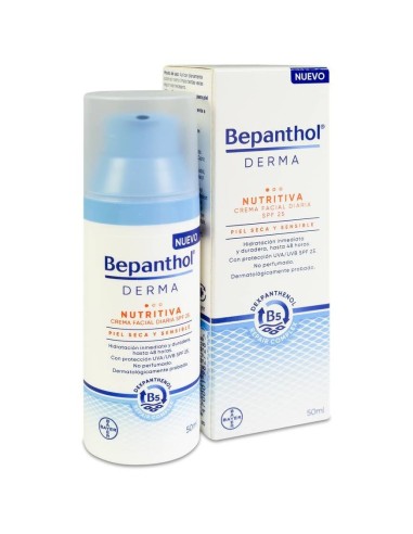 Bepanthol Derma Nutritiva Crema Facial Diaria 50Ml