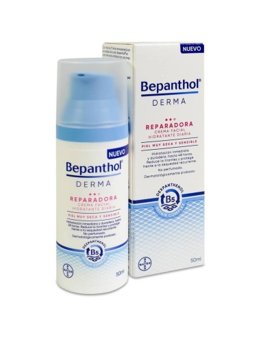 Bepanthol Derma Reparadora Crema Facial Hidratante 50Ml