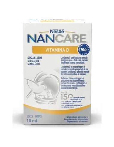 Nestlé Nancare Vitamina D Gotas 10Ml