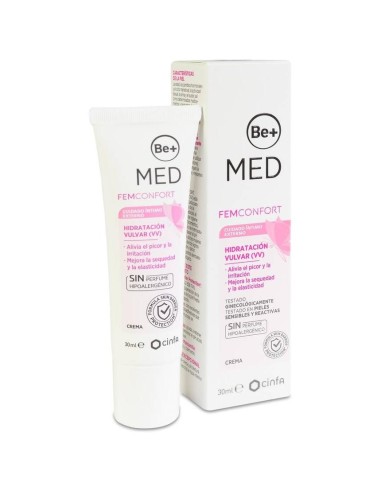 Be+ Med Femconfort Crema Hidratacion Vulvar 30Ml